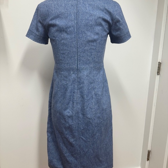 Banana republicligth blues wool dress - Picture 3 of 8